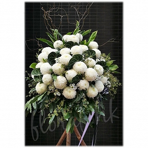 F88 Funeral Flower Basket with Stand  F88 Funeral Flower Basket with Stand